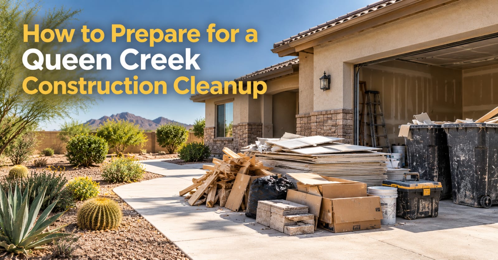 How to Prepare for a Queen Creek Construction Cleanup