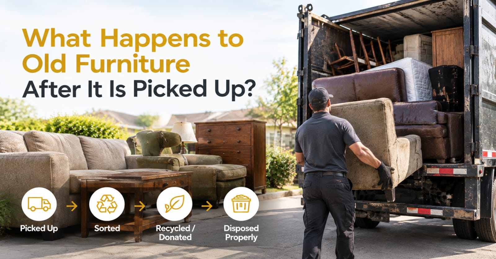 What Happens to Old Furniture After It Is Picked Up?
