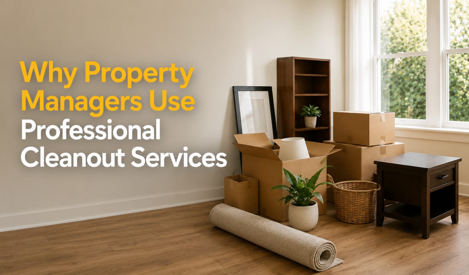 Why Property Managers Use Professional Cleanout Services
