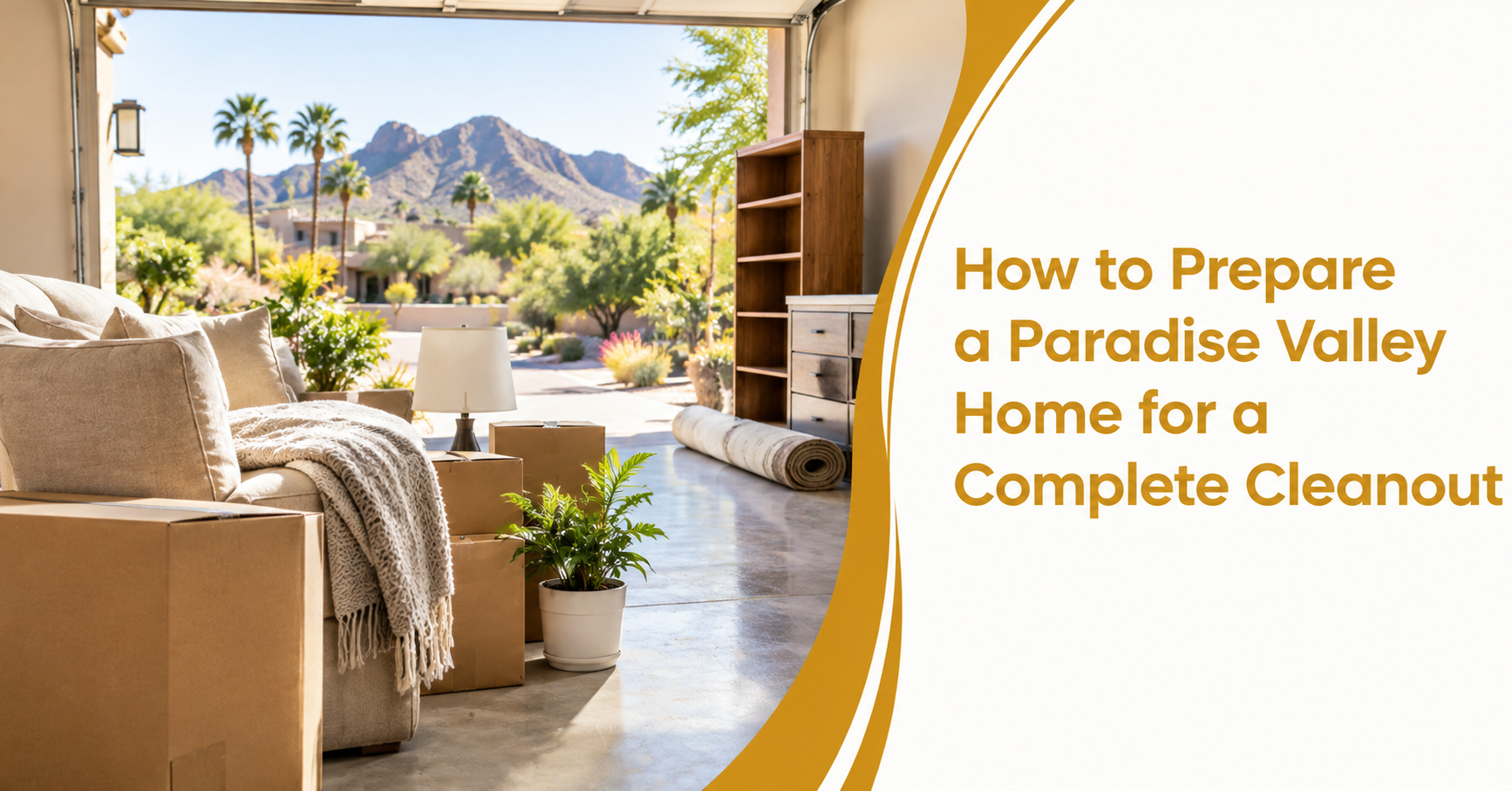How to Prepare a Paradise Valley Home for a Complete Cleanout